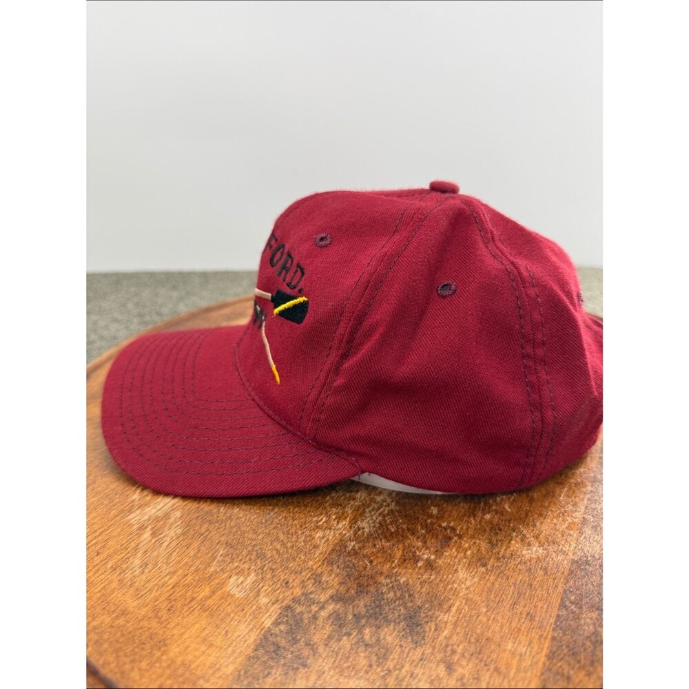 Stanford Crew Hat Embroidered Red Cap The Game Vintage College - Picture 5 of 9